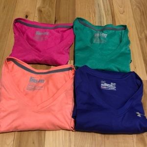 3 Dri-Fit Nike work out shirts
